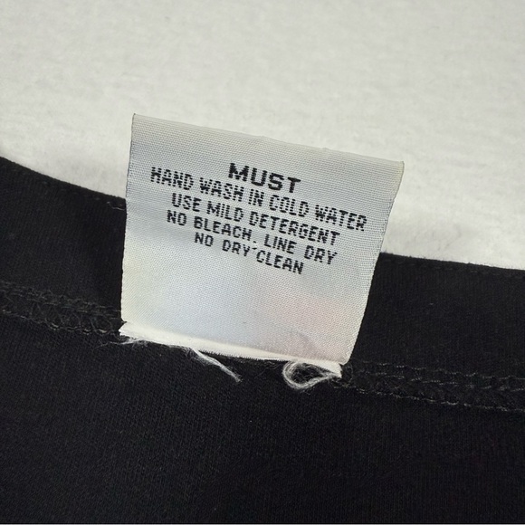 Vintage Black Cardigan silver Gold Embroidered zoo Animals gold pearl buttons - Picture 10 of 12